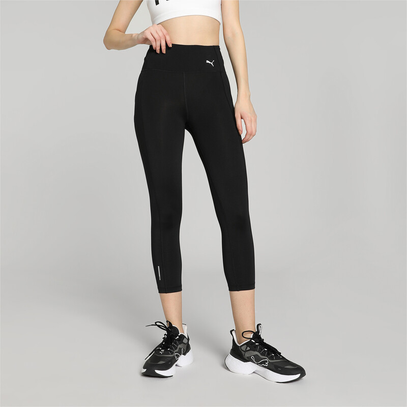 Women's PUMA Train Favorite 3/4 Training Tights in Black size M