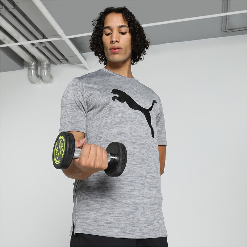 

Men's PUMA TRAIN FAV Heather Cat Training T-shirt