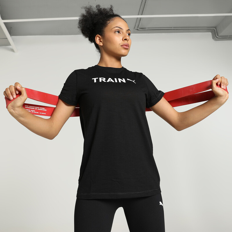 

Women's PUMA TRAIN Graphic Training T-shirt
