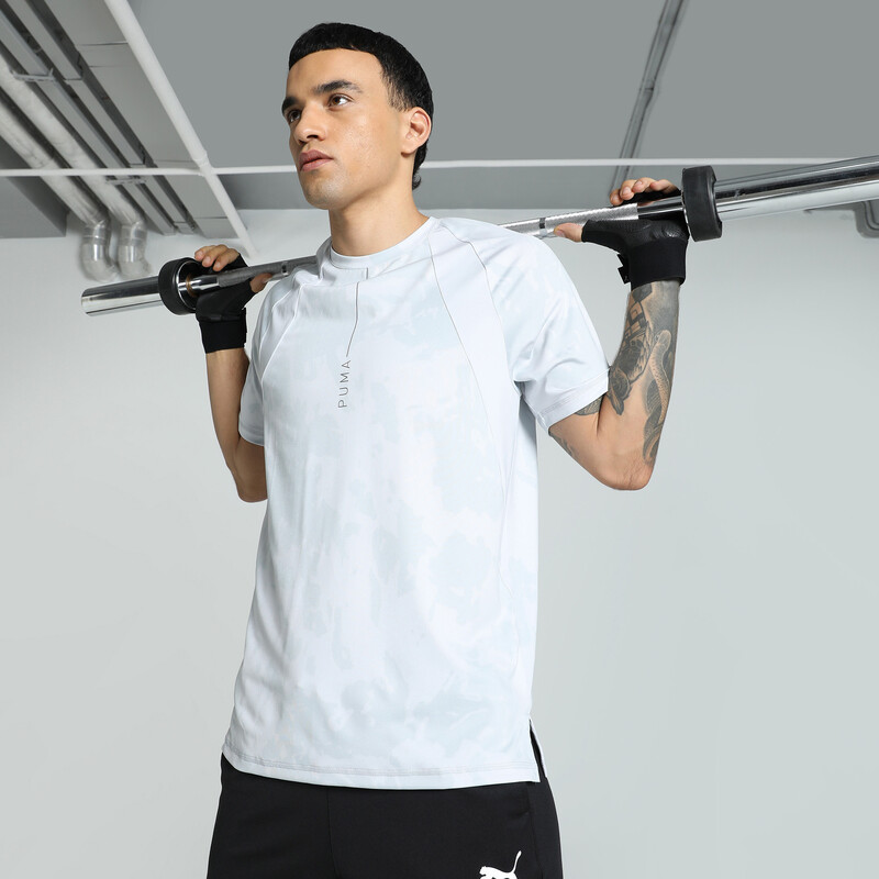 

Men's PUMA Yogini Lite Printed Training Tee