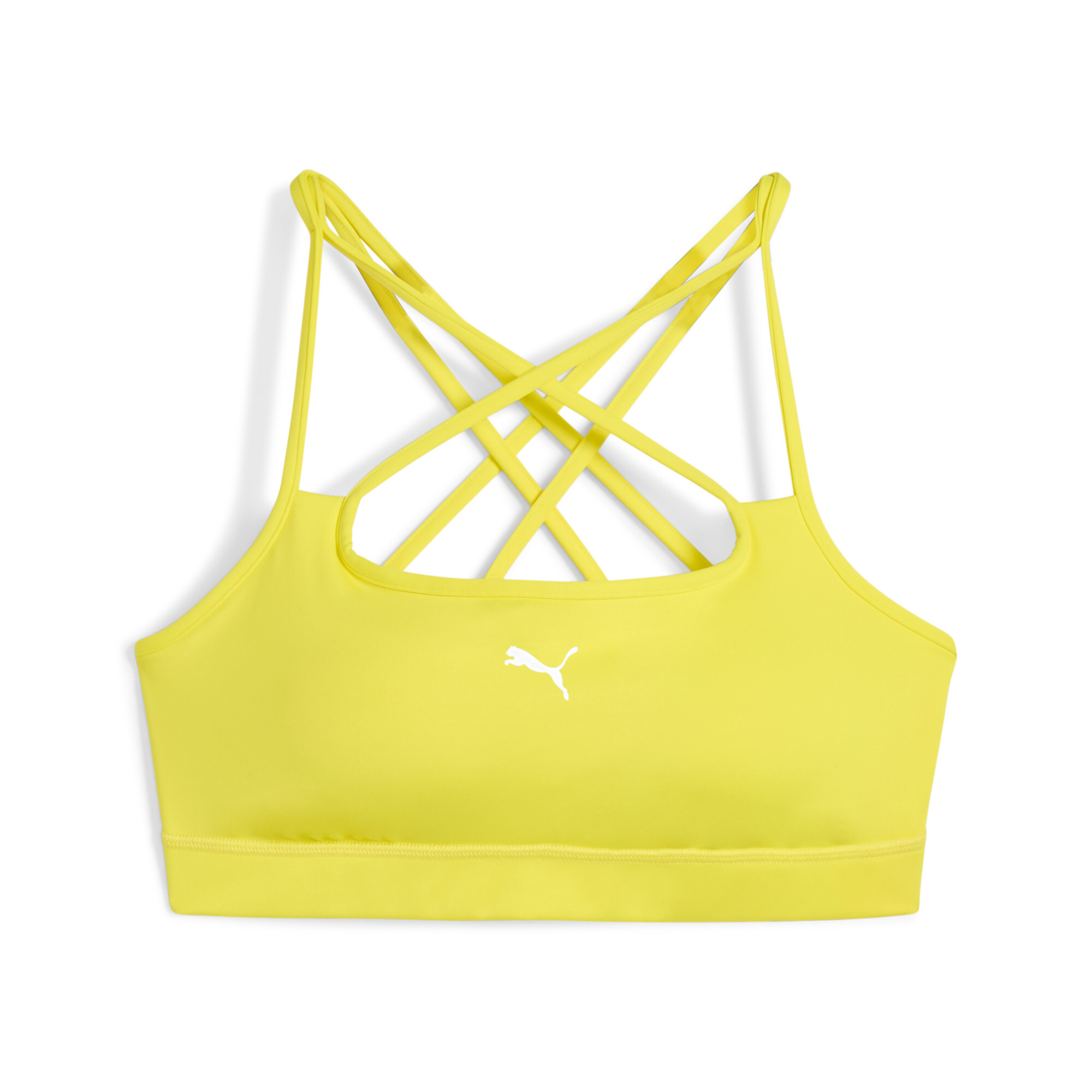 Puma MOVE Sport-BH mit Trägerdetail Für Damen | Lemon Sherbert | Größe: XS