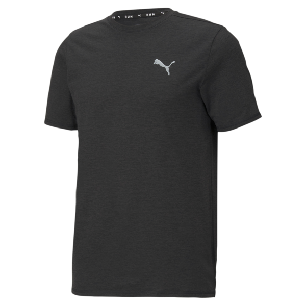 Remera Run Favorite, PUMA Black Heather, large-ARG
