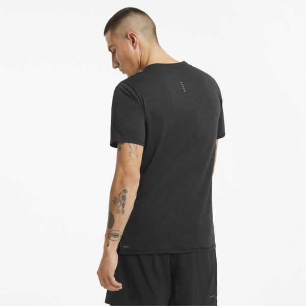 Remera Run Favorite, PUMA Black Heather, large-ARG