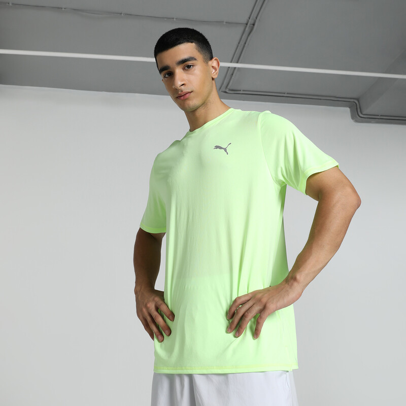 

Men's PUMA RUN FAVORITE Heather Running Tee