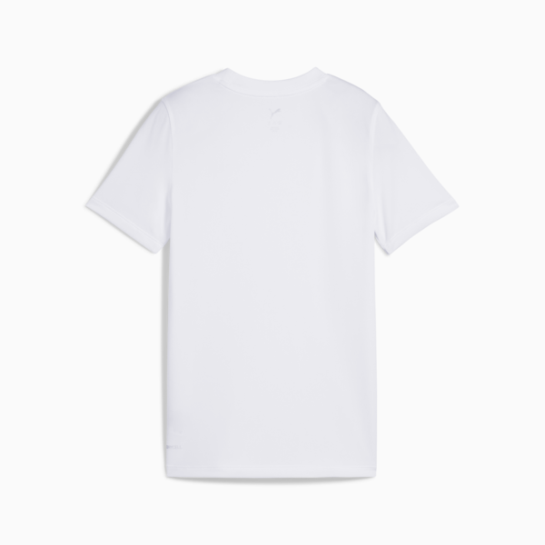 Train All Day Essentials Tee Youth, PUMA White, large-MEX