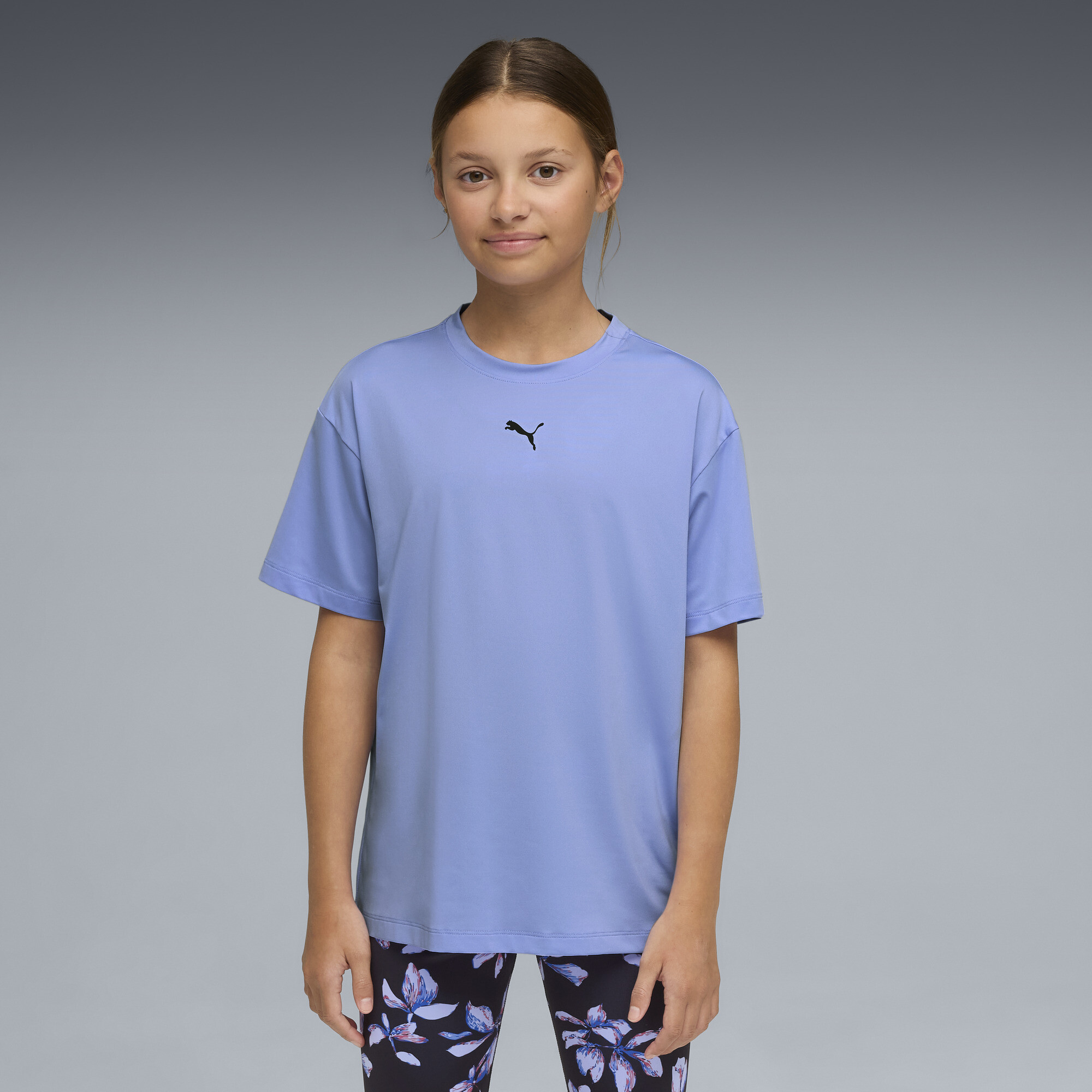 PUMA Train All Day ESS T-shirt voor Dames, Maat 11-12Y