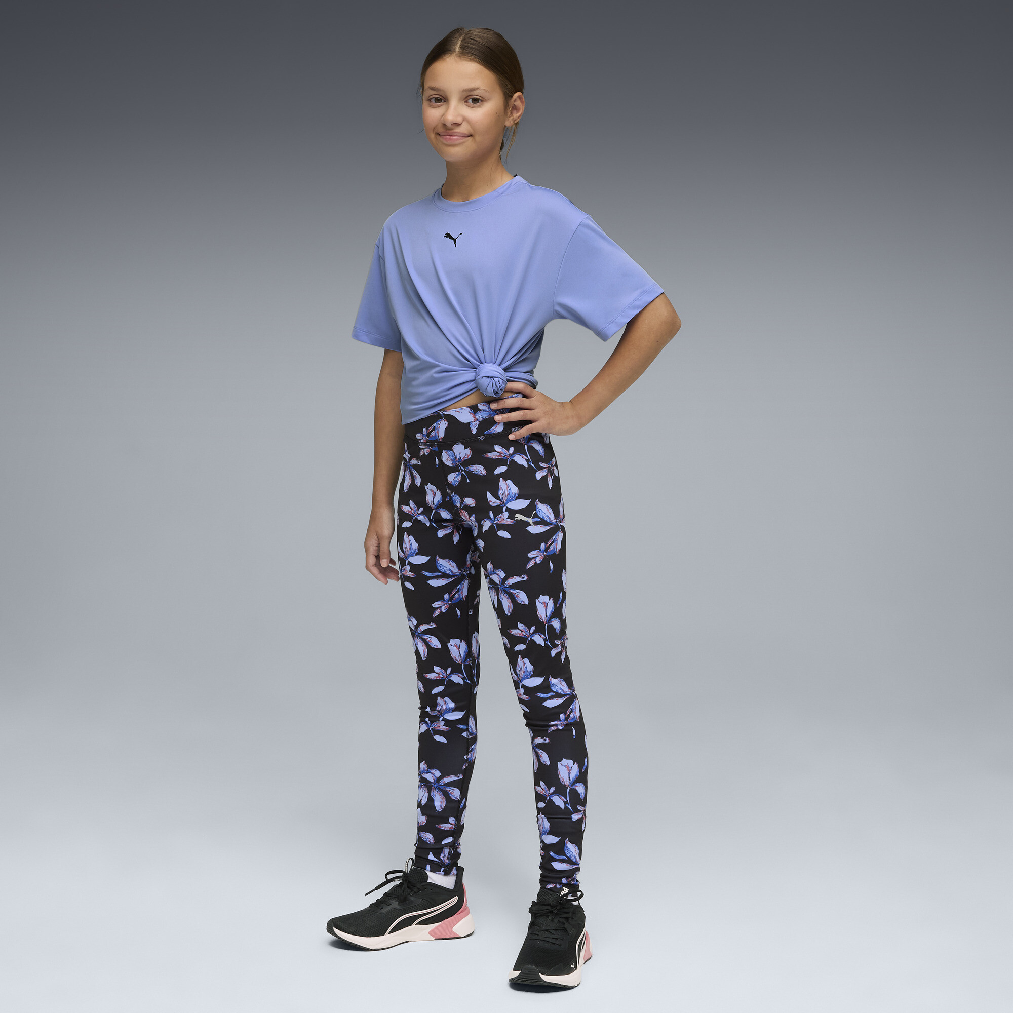 PUMA Train All Day ESS T-shirt voor Dames, Maat 11-12Y thumbnail 4