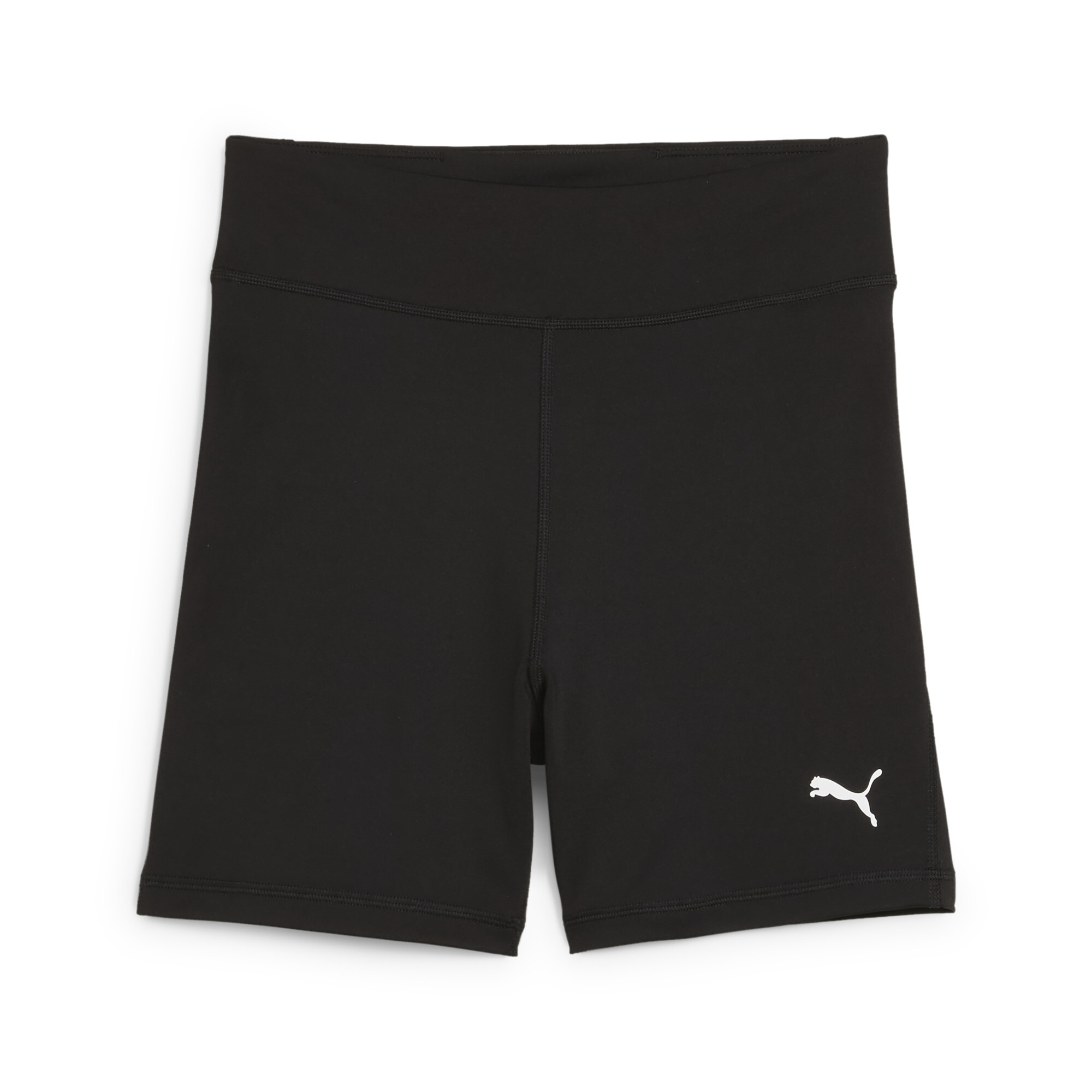 PUMA Train All Day Essentials Big Kids' Training High-Waist Short Tights in Black, Size M