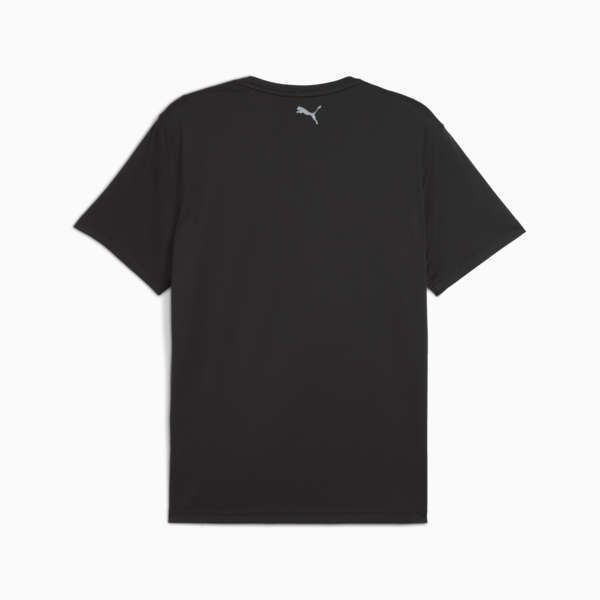 Playera estampada Running para hombre, PUMA Black-Q2, large-MEX