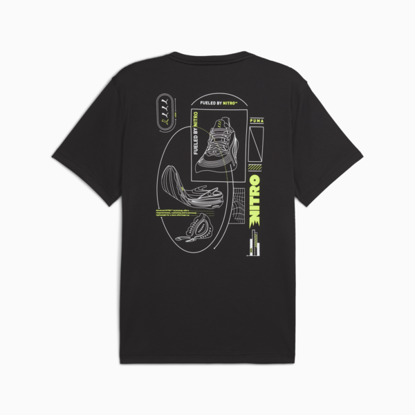Remera de running Graphics NITRO™ para hombre, PUMA Black, large-ARG