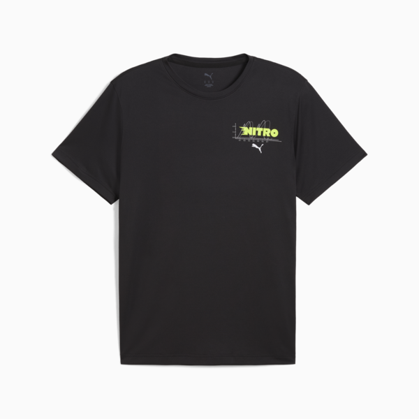 Remera de running Graphics NITRO™ para hombre, PUMA Black, large-ARG