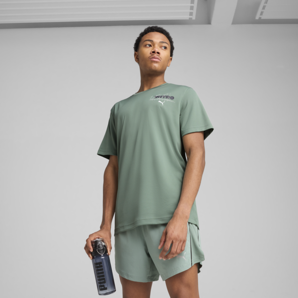 Remera de running Graphics NITRO™ para hombre, Green Moon, large-ARG