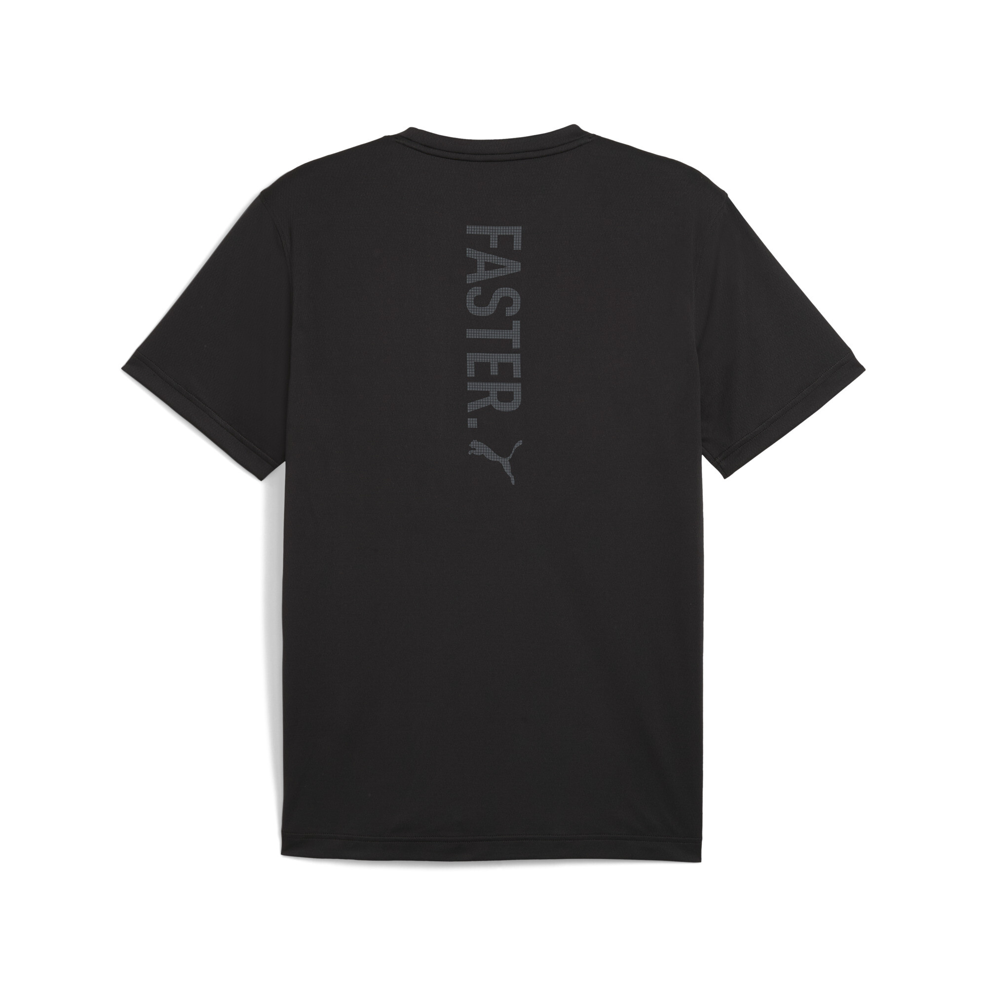 PUMA Graphics Running Faster T-shirt voor Heren, Zwart, Maat M thumbnail 2