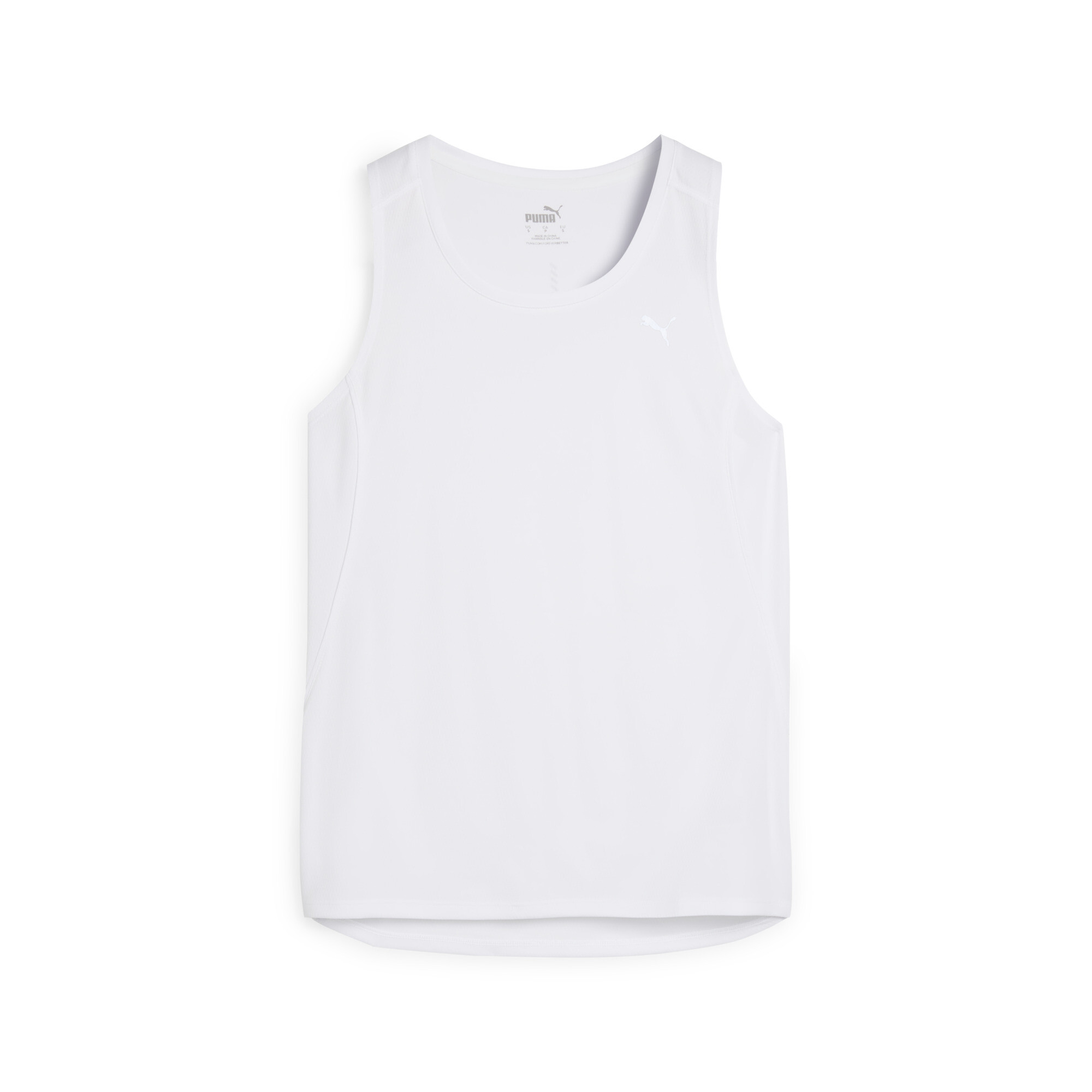 PUMA VELOCITY hardlooptanktop voor Dames, Wit, Maat XS thumbnail 3