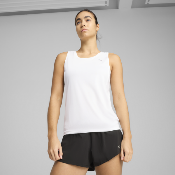 VELOCITY Running Tank Women, PUMA White, large-ZAF