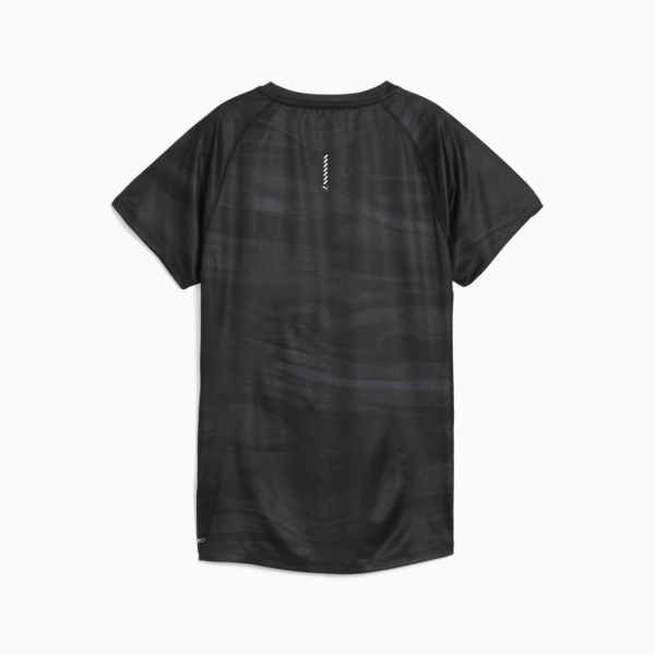 VELOCITY All-Over-Print Running Tee Women, PUMA Black, large-MEX