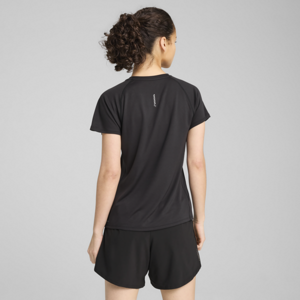 VELOCITY Running Tee Women, PUMA Black, large-ZAF