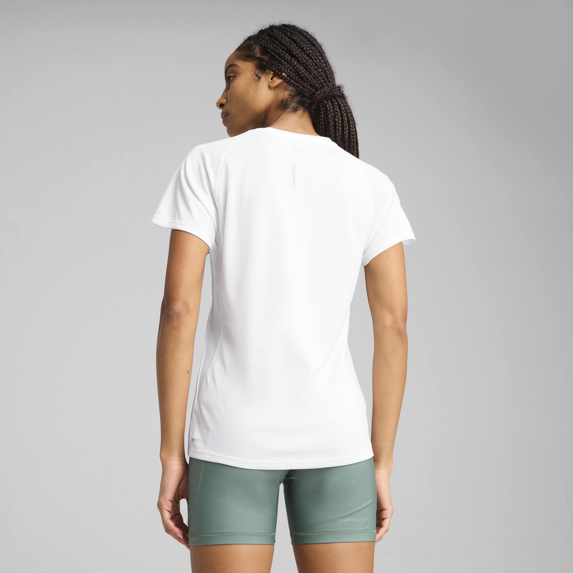 PUMA VELOCITY hardloopshirt voor Dames, Wit, Maat XS thumbnail 5