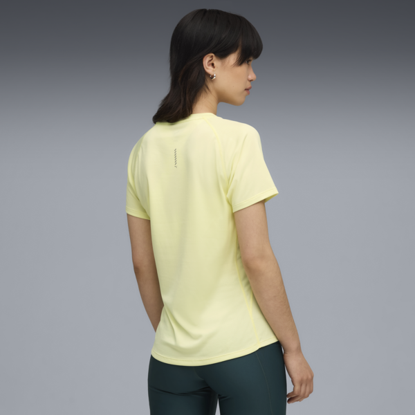 VELOCITY Running Tee Women, Gold Moon, large-ZAF