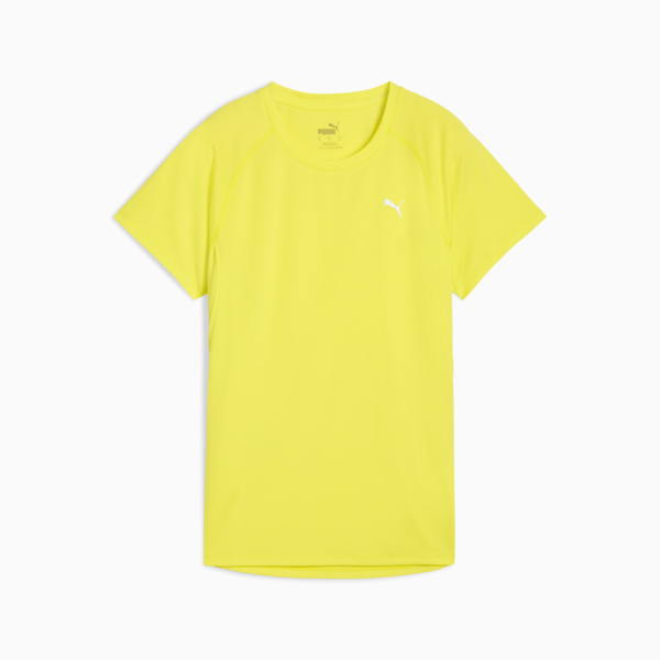 Playera de running VELOCITY para mujer, Lemon Sherbert, large-MEX