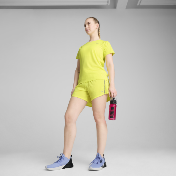 Playera de running VELOCITY para mujer, Lemon Sherbert, large-MEX