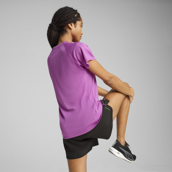VELOCITY Running Tee Women, Wild Berry, large-ZAF