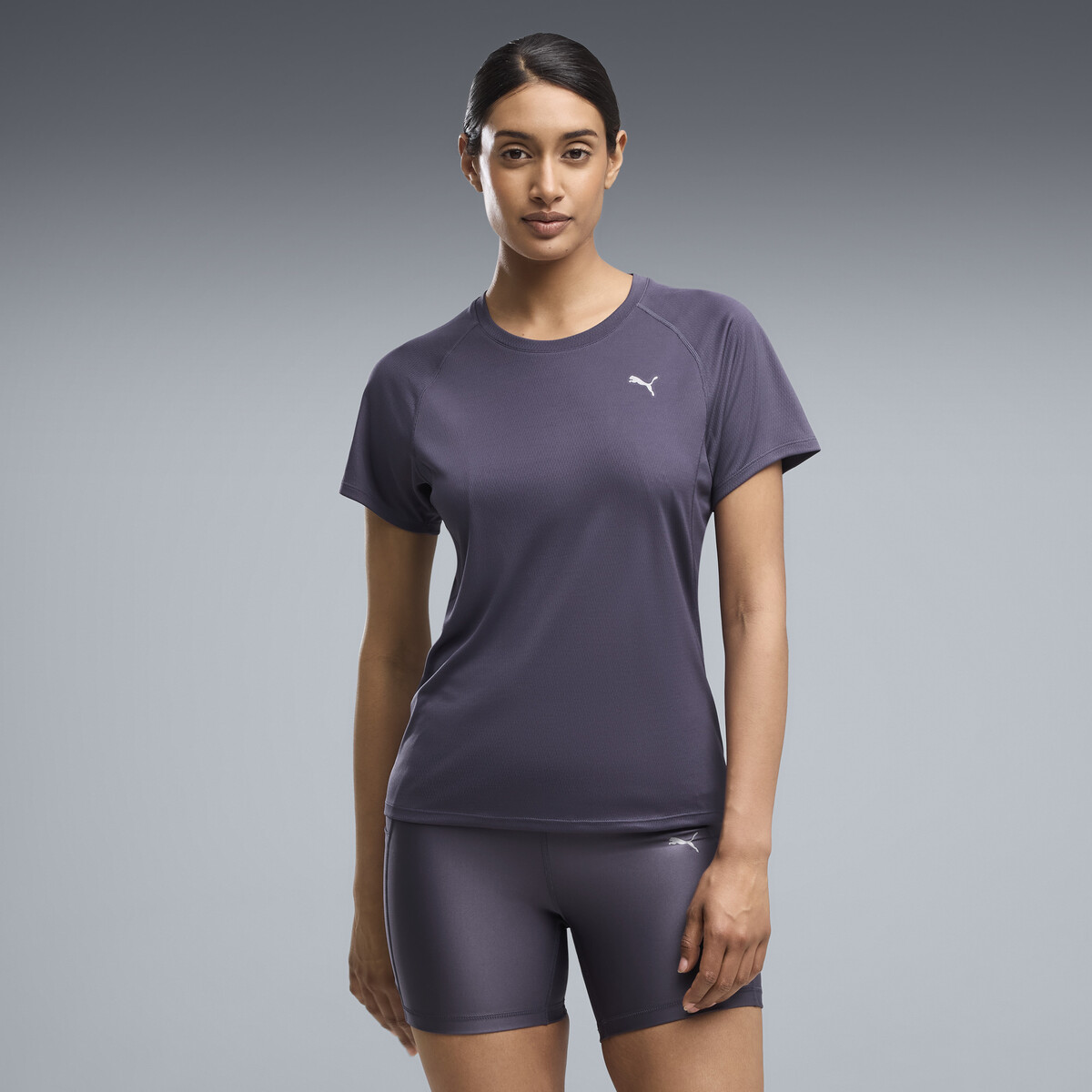 VELOCITY Running T-Shirt Women in Inky Depths by PUMA, XS