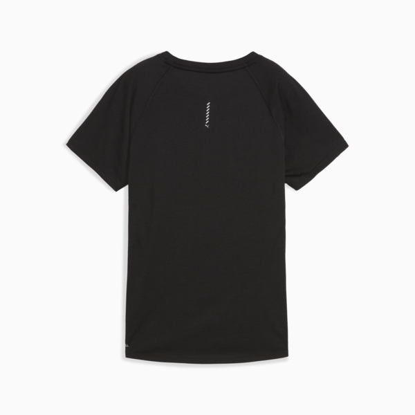VELOCITY Tri-Blend Running Tee Women, PUMA Black, large-ZAF