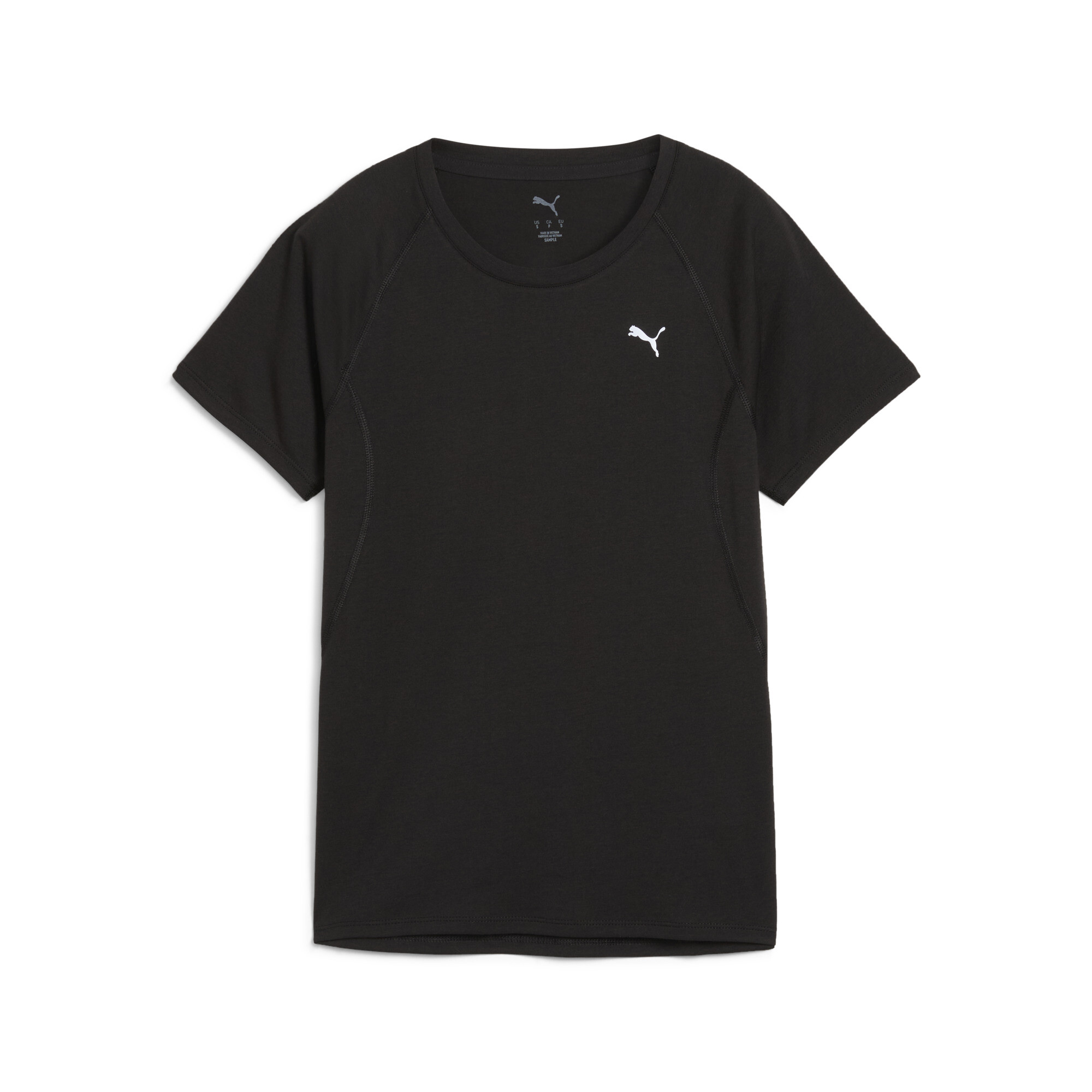 PUMA VELOCITY Tri-Blend hardloopshirt voor Dames, Zwart, Maat XL thumbnail 3