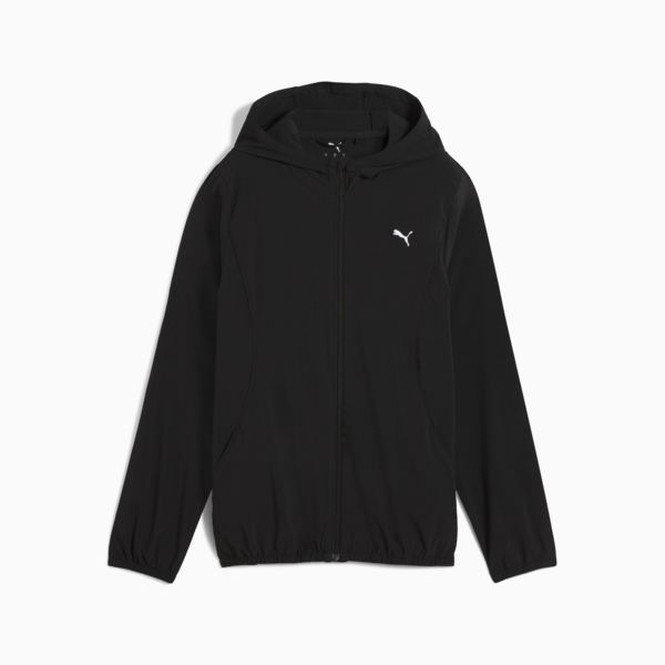 VELOCITY Woven Running Jacket Women, PUMA Black, large-ZAF