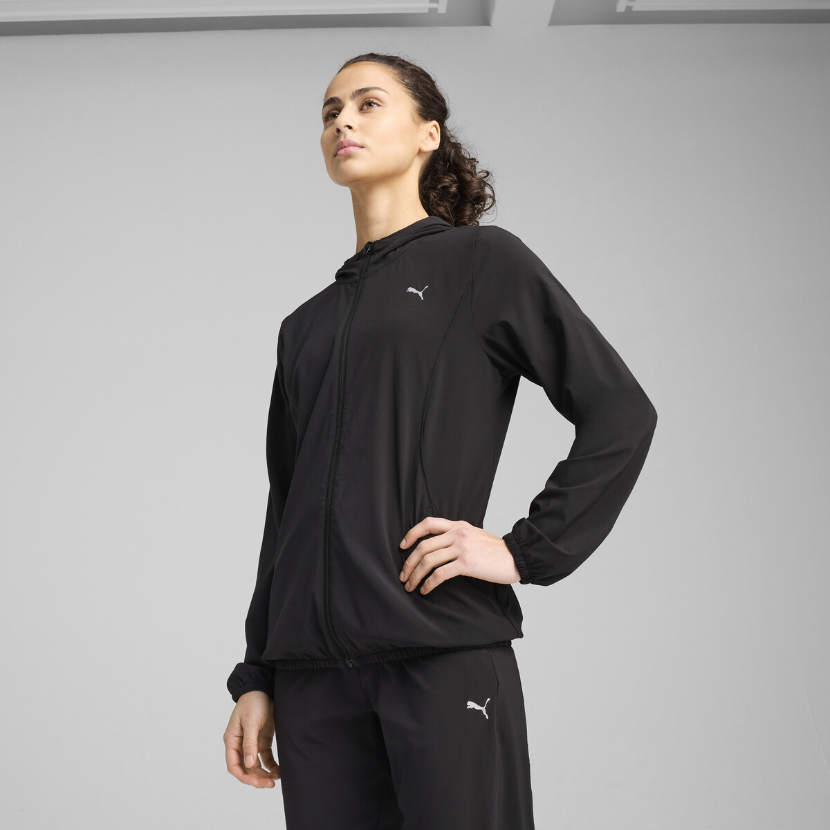 VELOCITY Woven Running Jacket Women in Black by PUMA, XL