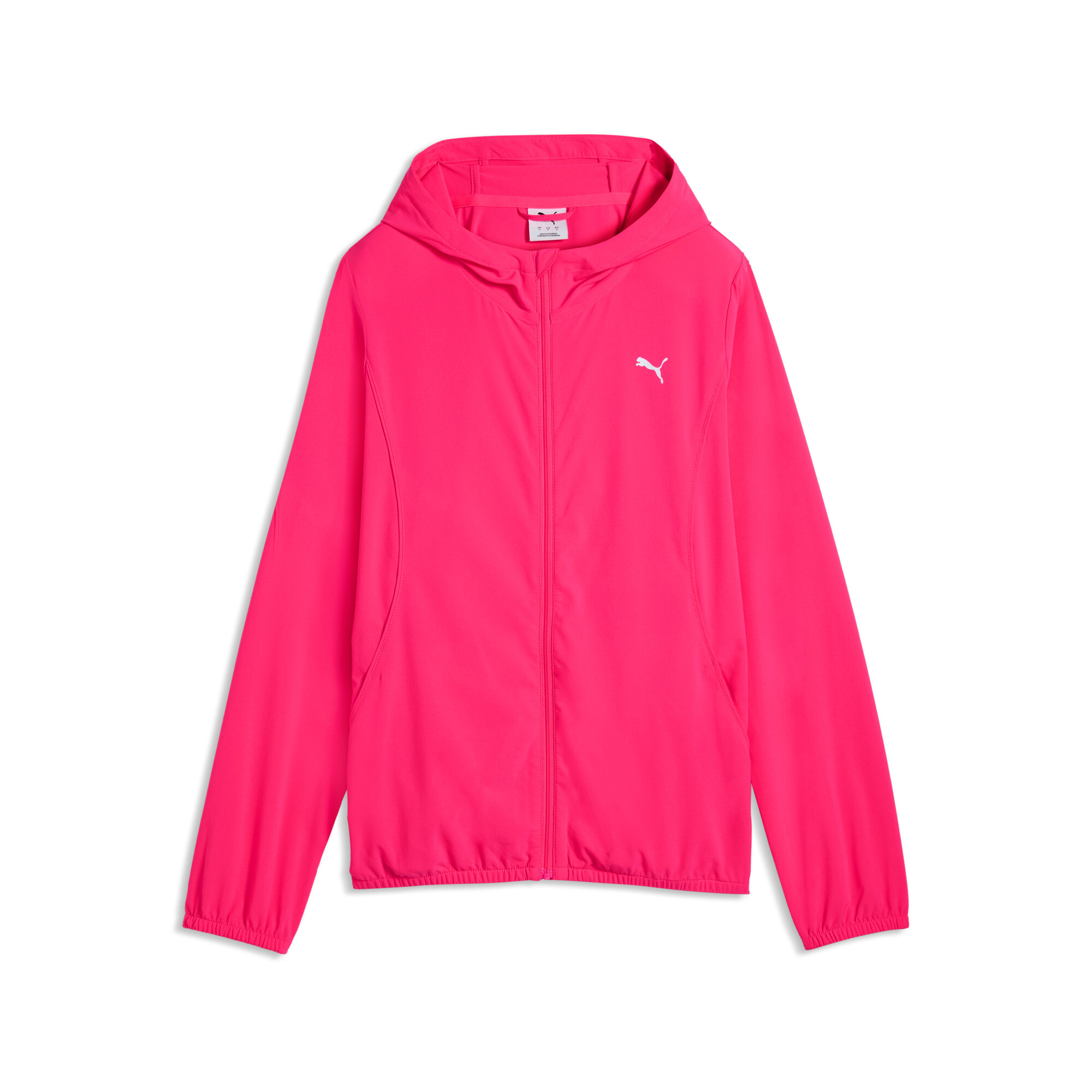 PUMA VELOCITY geweven hardloopjack voor Dames, Roze, Maat L thumbnail 3