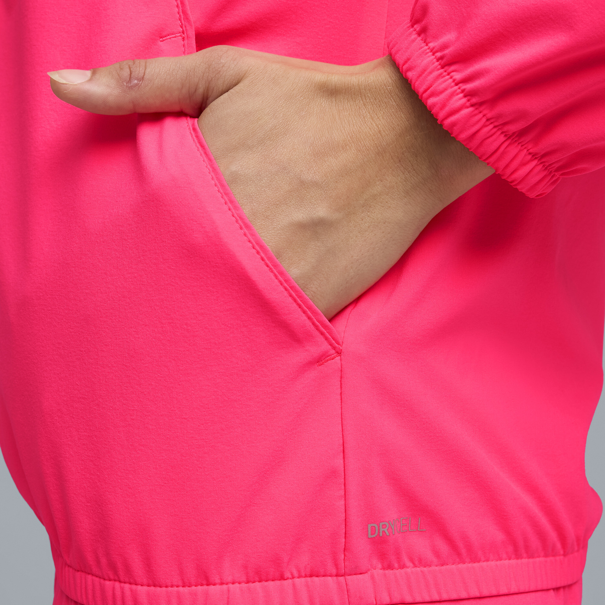 PUMA VELOCITY geweven hardloopjack voor Dames, Roze, Maat L thumbnail 4