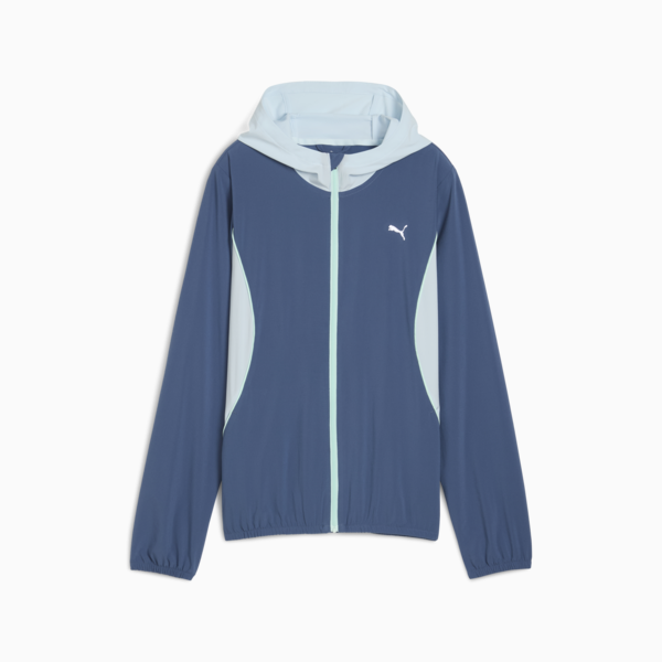 Campera de running VELOCITY para mujer, Dark Indigo, large-ARG