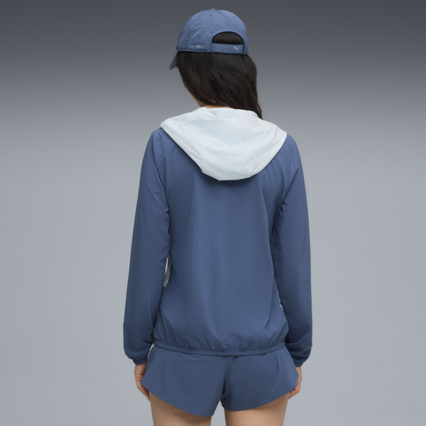 Campera de running VELOCITY para mujer, Dark Indigo, large-ARG