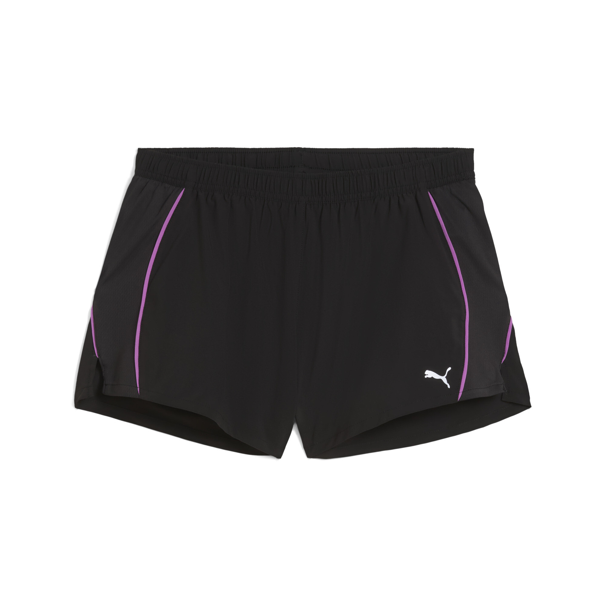 Puma VELOCITY 3" Laufshorts Damen | Black/Wild Berry | Größe: L