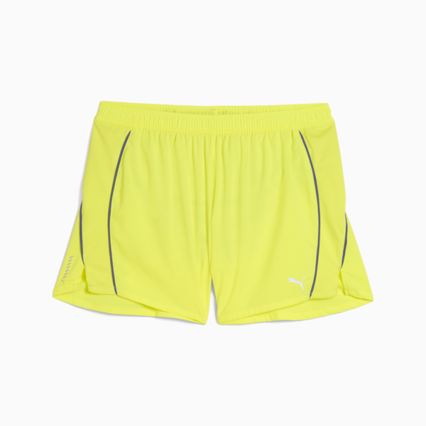 Shorts de running Mujer RUN FAV Velocity, Lemon Sherbert, large-MEX