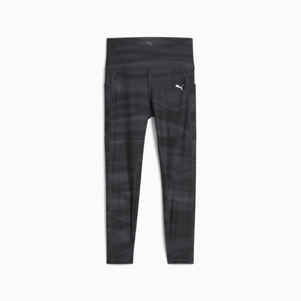 VELOCITY All-Over Print Running Tights Women, PUMA Black, large-ZAF