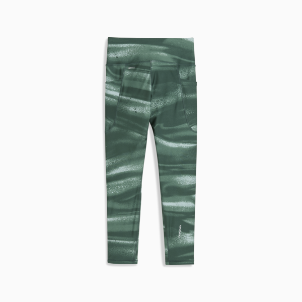 Calzas de running estampadas VELOCITY para mujer, Green Moon, large-ARG