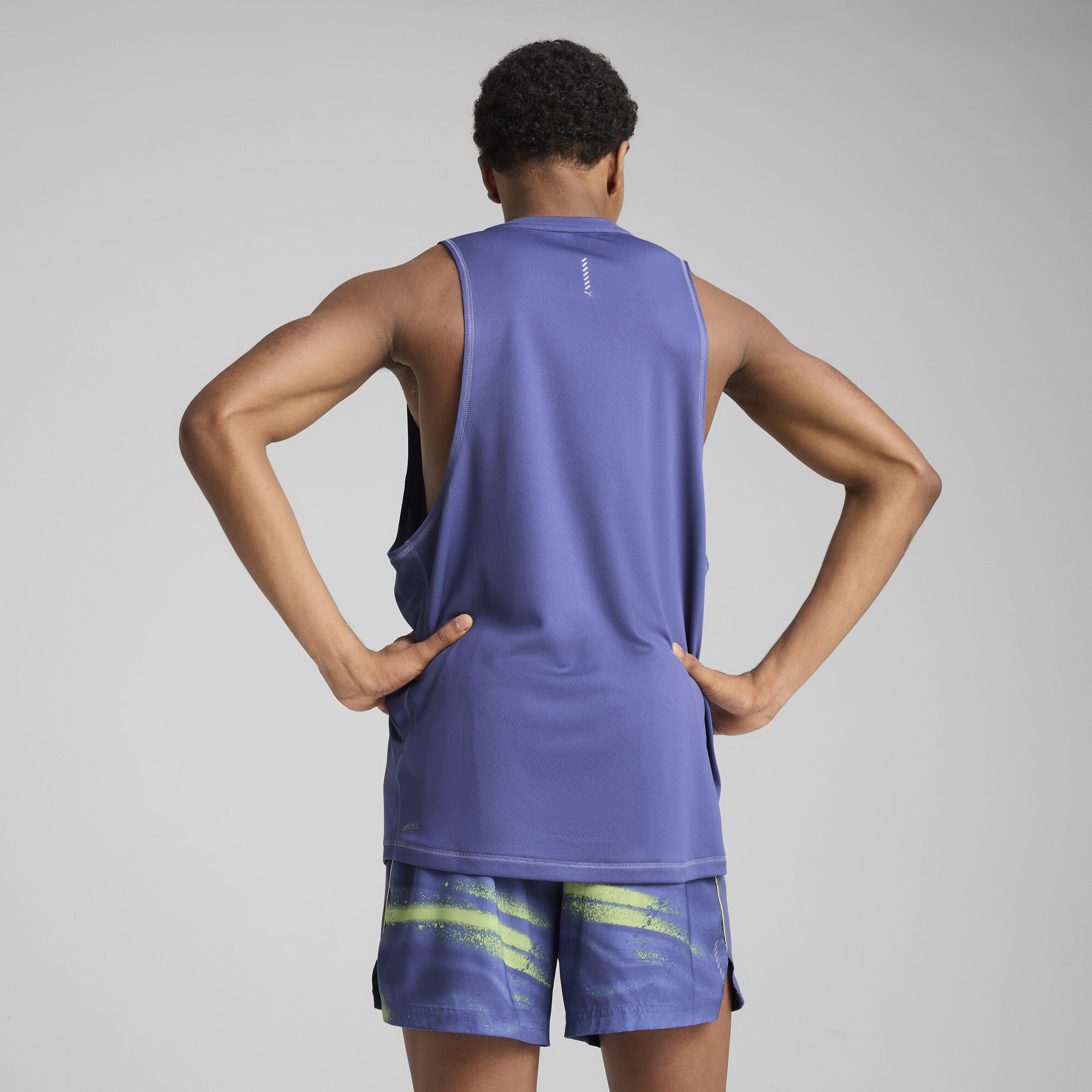 PUMA VELOCITY hardlooptanktop voor Heren, Blauw, Maat XS thumbnail 3