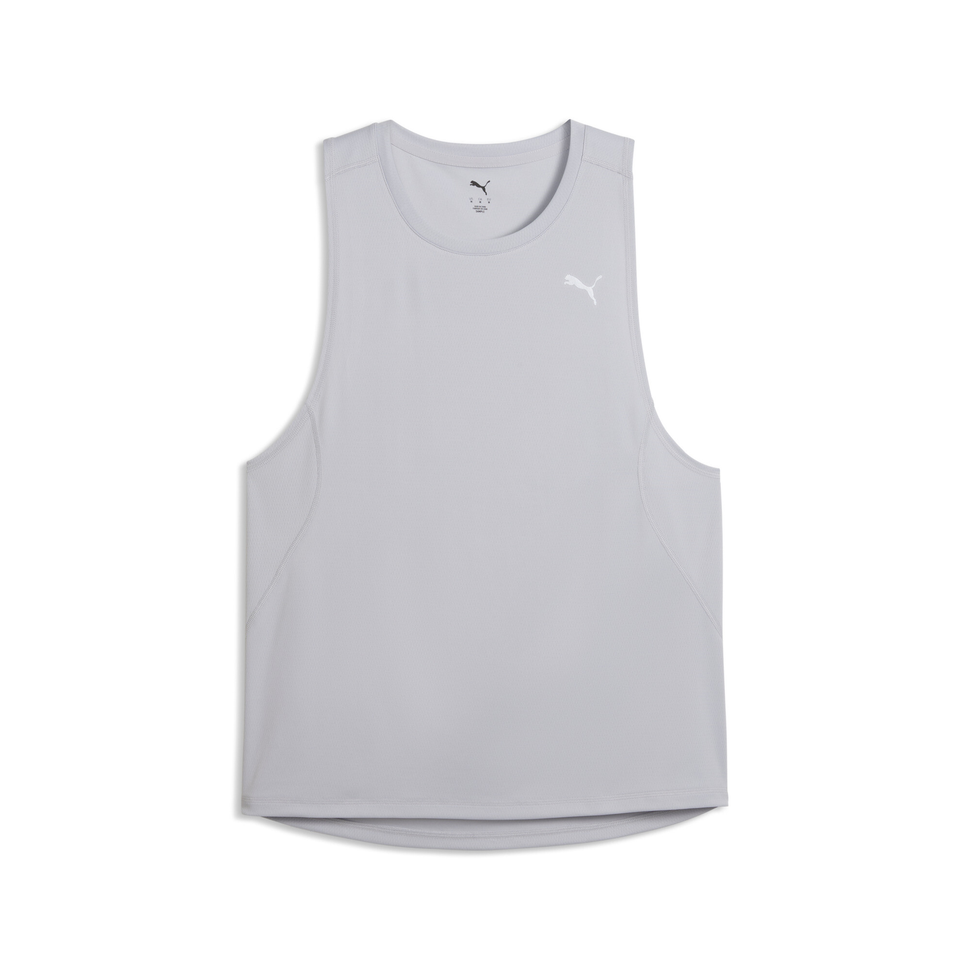 PUMA VELOCITY hardlooptanktop voor Heren, Zilver, Maat M