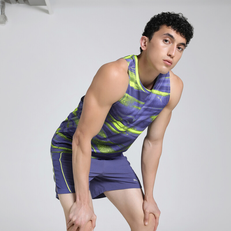 

Men's PUMA VELOCITY All-Over Print Polyblend Running Tank