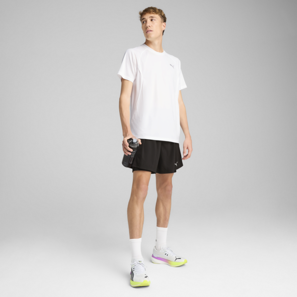 VELOCITY Running Tee Men, PUMA White, large-ZAF