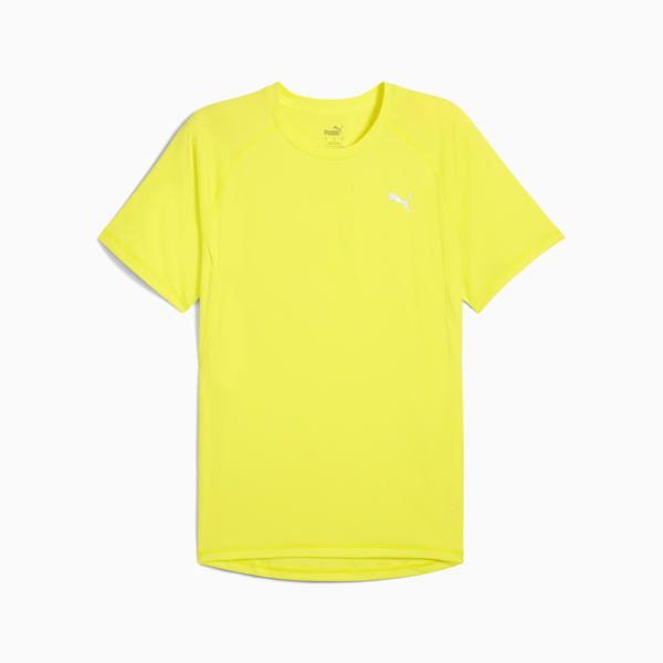 Playera de running VELOCITY para hombre, Lemon Sherbert, large-MEX