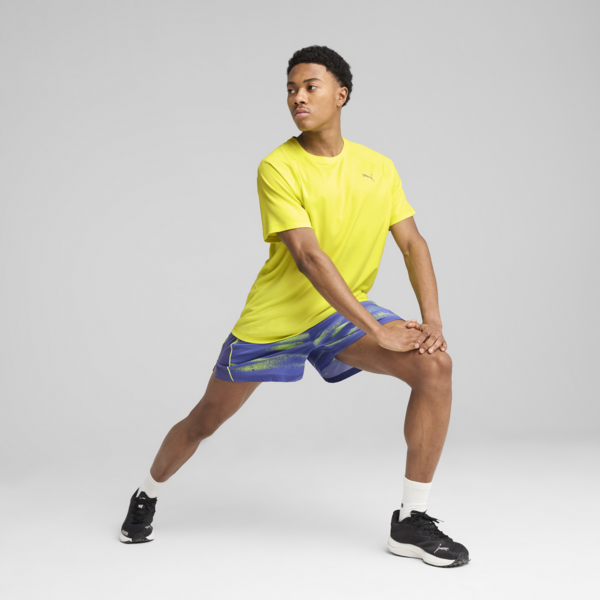 Playera de running VELOCITY para hombre, Lemon Sherbert, large-MEX