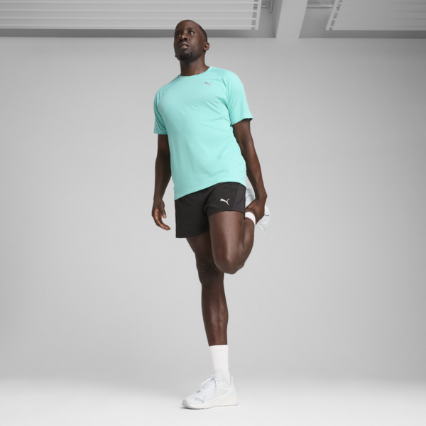 VELOCITY Running Tee Men, Aquatic, large-ZAF