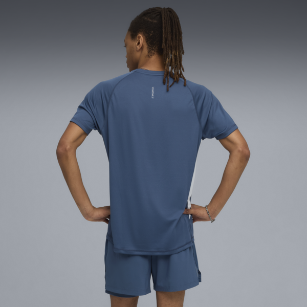 Remera de running VELOCITY para hombre, Dark Indigo, large-ARG