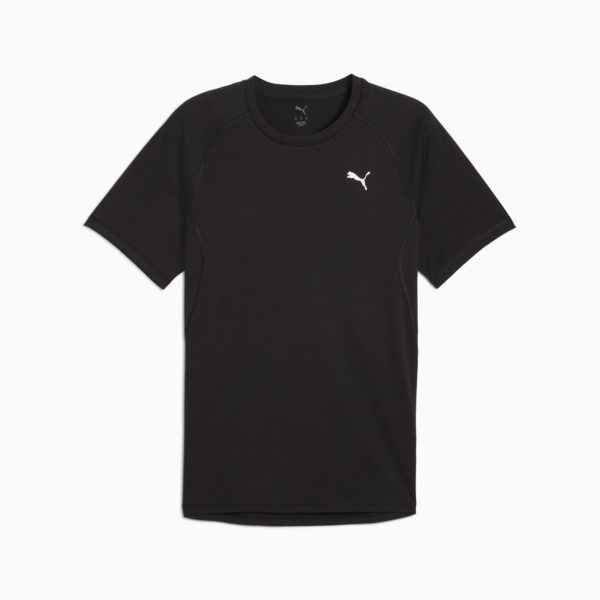VELOCITY Tri-Blend Running Tee Men, PUMA Black, large-ZAF