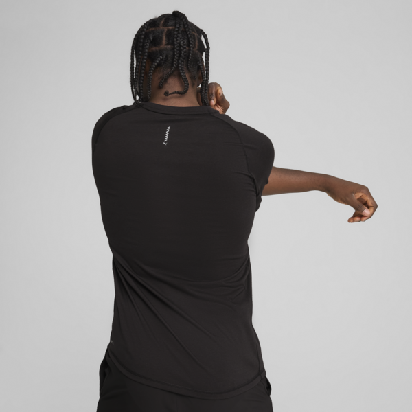 VELOCITY Tri-Blend Running Tee Men, PUMA Black, large-ZAF
