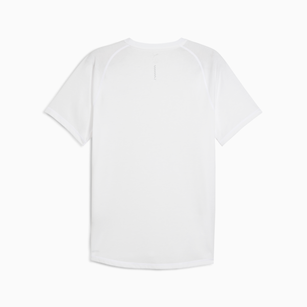 VELOCITY Tri-Blend Running Tee Men, PUMA White, large-MEX